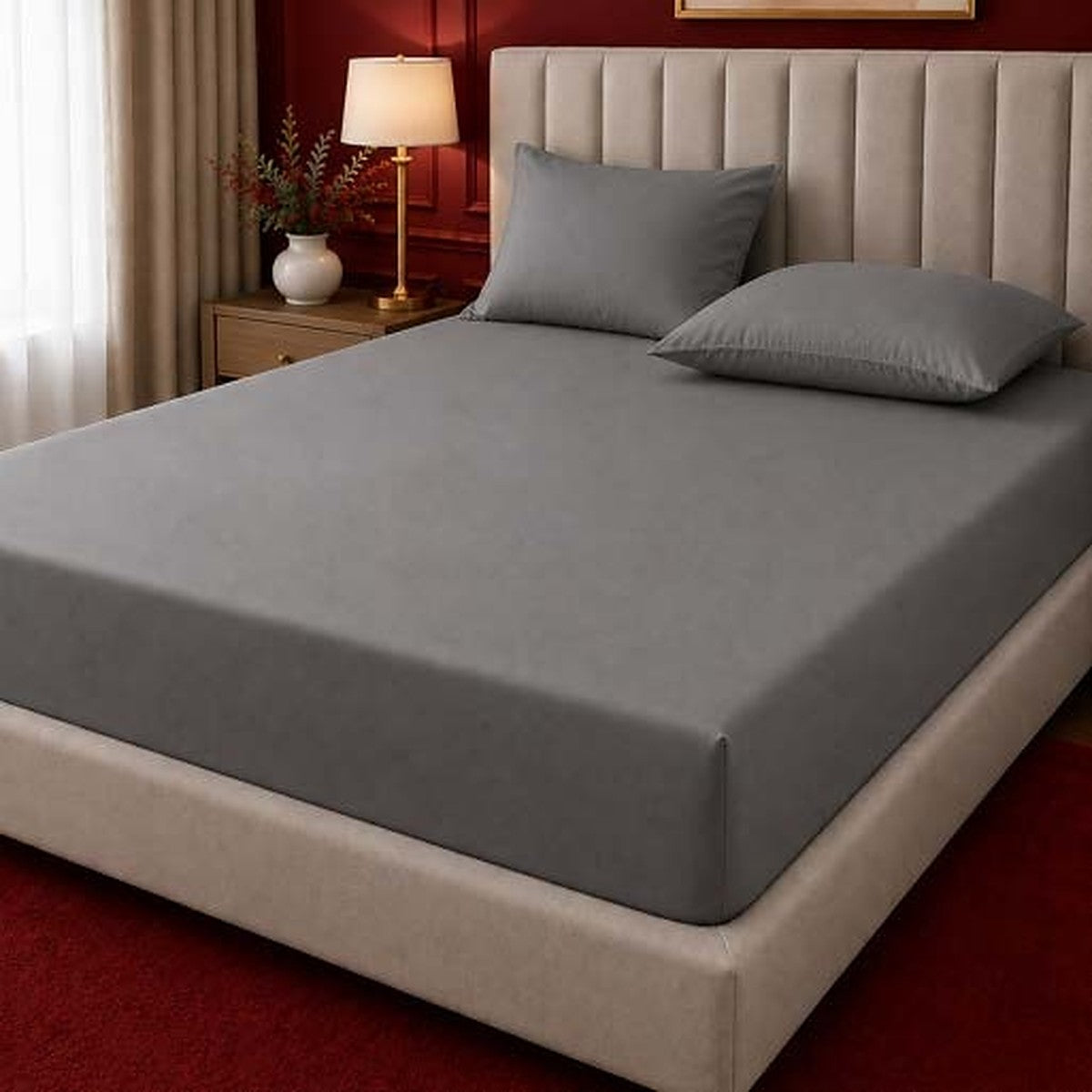 Extra Deep Brushed Microfibre Fitted Sheet 40cm